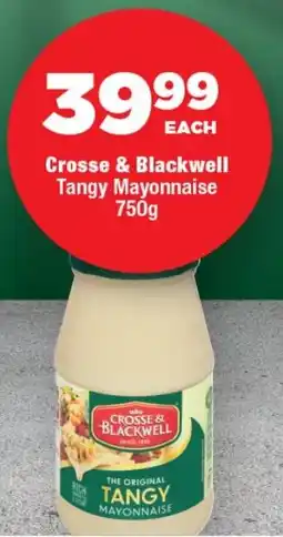 OK Foods Crosse & Blackwell Tangy Mayonnaise offer