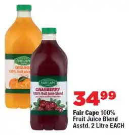 OK Foods Fair Cape 100% Fruit Juice Blend offer