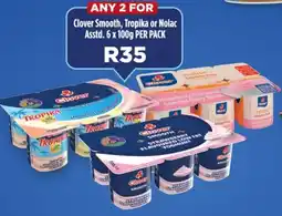 OK Foods Clover Smooth, Tropika or Nolac offer