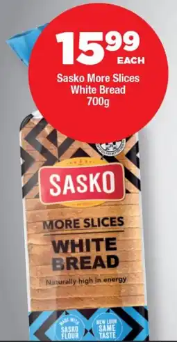 OK Foods Sasko More Slices White Bread offer