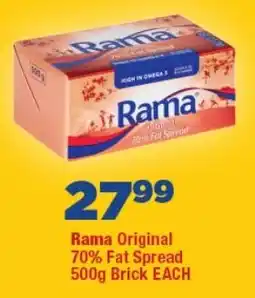 OK Foods Rama Original 70% Fat Spread Brick offer