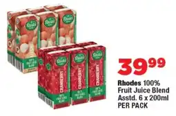 OK Foods Rhodes 100% Fruit Juice Blend offer