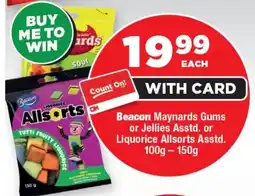 OK Foods Beacon Maynards Gums or Jellies or Liquorice Allsorts offer
