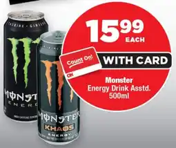 OK Foods Monster Energy Drink offer