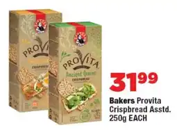 OK Foods Bakers Provita Crispbread offer