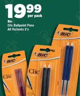 OK Foods Bic Clic Ballpoint Pens All Variants offer