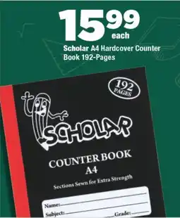 OK Foods Scholar A4 Hardcover Counter Book 192-Pages offer