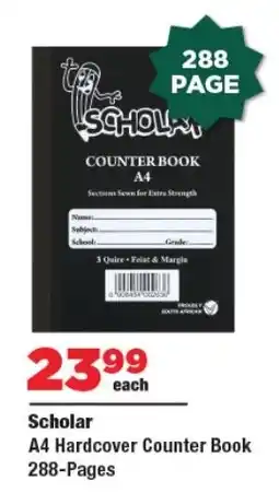 OK Foods Scholar A4 Hardcover Counter Book 288-Pages offer