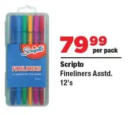 OK Foods Scripto Fineliners offer