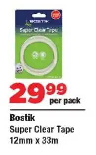 OK Foods Bostik Super Clear Tape offer