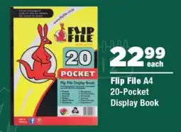 OK Foods Flip File A4 20-Pocket Display Book offer