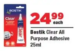 OK Foods Bostik Clear All Purpose Adhesive offer