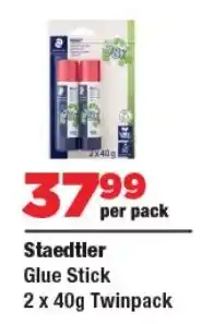 OK Foods Staedtler Glue Stick Twinpack offer