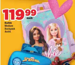 OK Foods Barbie Medium Backpack offer
