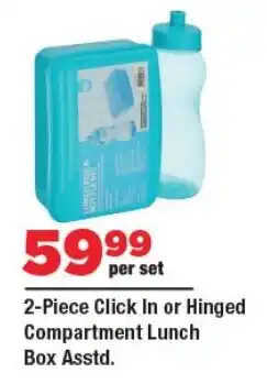 OK Foods Click In or Hinged Compartment Lunch Box offer