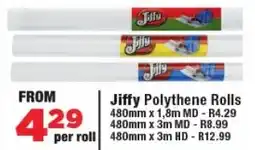 OK Foods Jiffy Polythene Rolls offer
