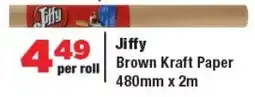 OK Foods Jiffy Brown Kraft Paper offer