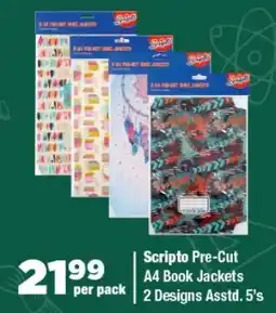 OK Foods Scripto Pre-Cut A4 Book Jackets offer
