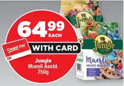 OK Foods Jungle Muesli offer