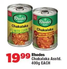 OK Foods Rhodes Chakalaka offer