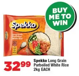 OK Foods Spekko Long Grain Parboiled White Rice offer