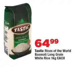 OK Foods Tastic Rices of the World Basmati Long Grain White Rice offer