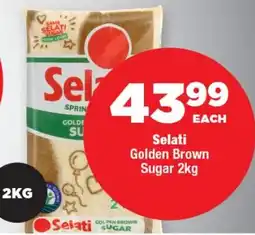 OK Foods Selati Golden Brown Sugar offer