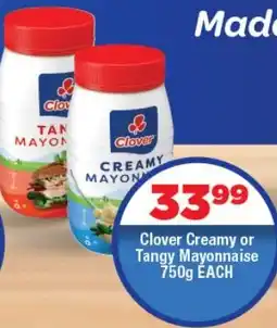 OK Foods Clover Creamy or Tangy Mayonnaise offer