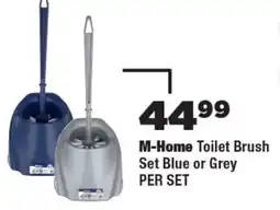 OK Foods M-Home Toilet Brush Set Blue or Grey offer
