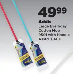 OK Foods Addis Large Everyday Cotton Mop 9501 with Handle offer
