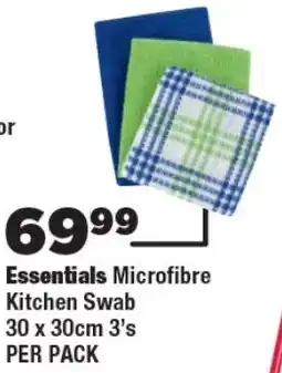 OK Foods Essentials Microfibre Kitchen Swab offer