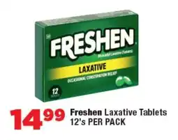 OK Foods Freshen Laxative Tablets offer