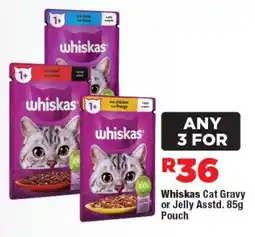 OK Foods Whiskas Cat Gravy or Jelly Pouch offer