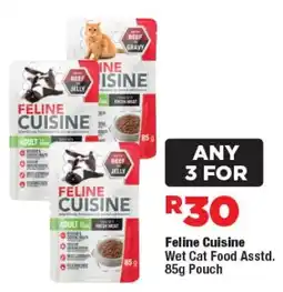OK Foods Feline Cuisine Wet Cat Food Pouch offer