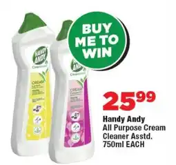 OK Foods Handy Andy All Purpose Cream Cleaner offer