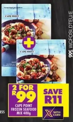 Shoprite Cape point frozen seafood mix offer
