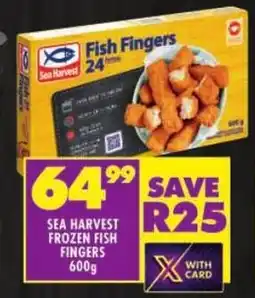 Shoprite Sea harvest frozen fish fingers offer