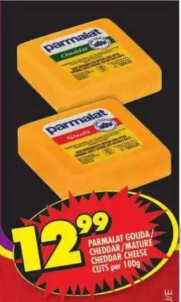 Shoprite Parmalat gouda/ cheddar/ mature cheddar cheese cuts offer
