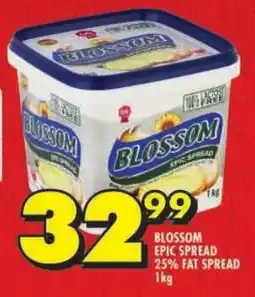 Shoprite Blossom epic spread 25% fat spread offer
