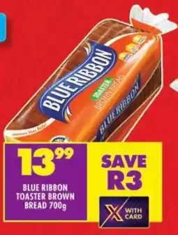 Shoprite Blue ribbon toaster brown bread offer