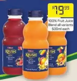 Shoprite Clover 100% Fruit Juice Blend offer