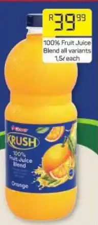 Shoprite Clover 100% Fruit Juice Blend offer