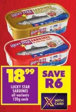 Shoprite Lucky star sardines offer