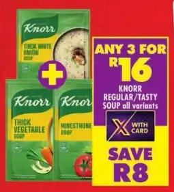 Shoprite Knorr regular/ tasty soup offer