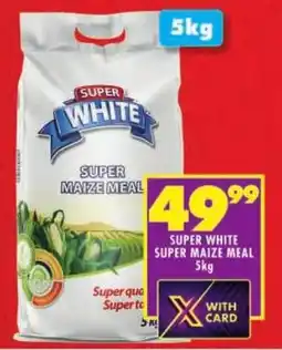 Shoprite Super white super maize meal offer
