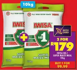 Shoprite Iwisa no.1 super maize meal offer
