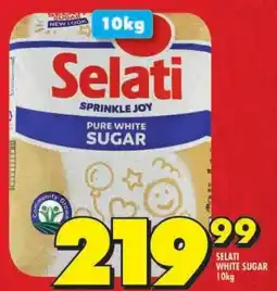 Shoprite Selati white sugar offer