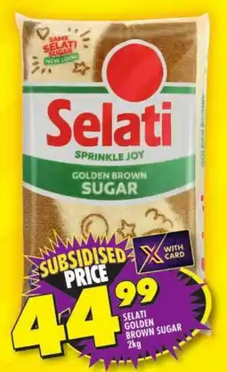 Shoprite Selati golden brown sugar offer