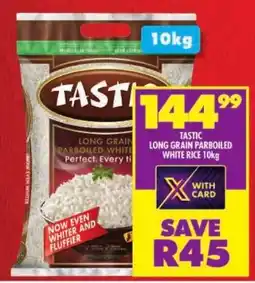 Shoprite Tastic long grain parboiled white rice offer