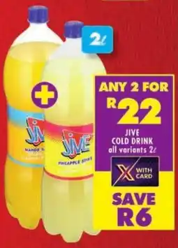 Shoprite Jive cold drink offer